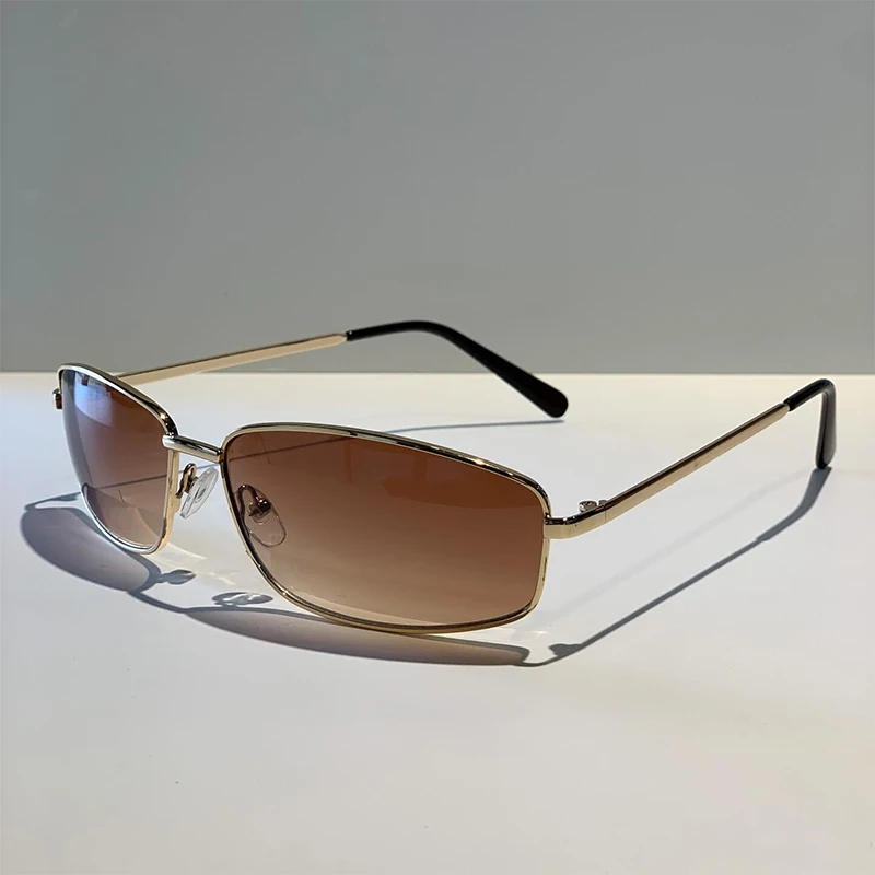 Metal Photo Panel - Gafas de sol de estilo Y2K